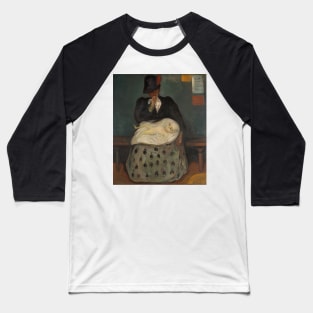 Inheritance by Edvard Munch Baseball T-Shirt